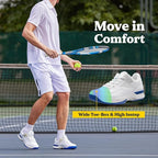 UK 7 FitVille Extra Wide Men’s Non-Slip Sports Trainers – EU 40