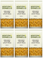 6 x Minton & Donello Yellow Split Pea - 500g