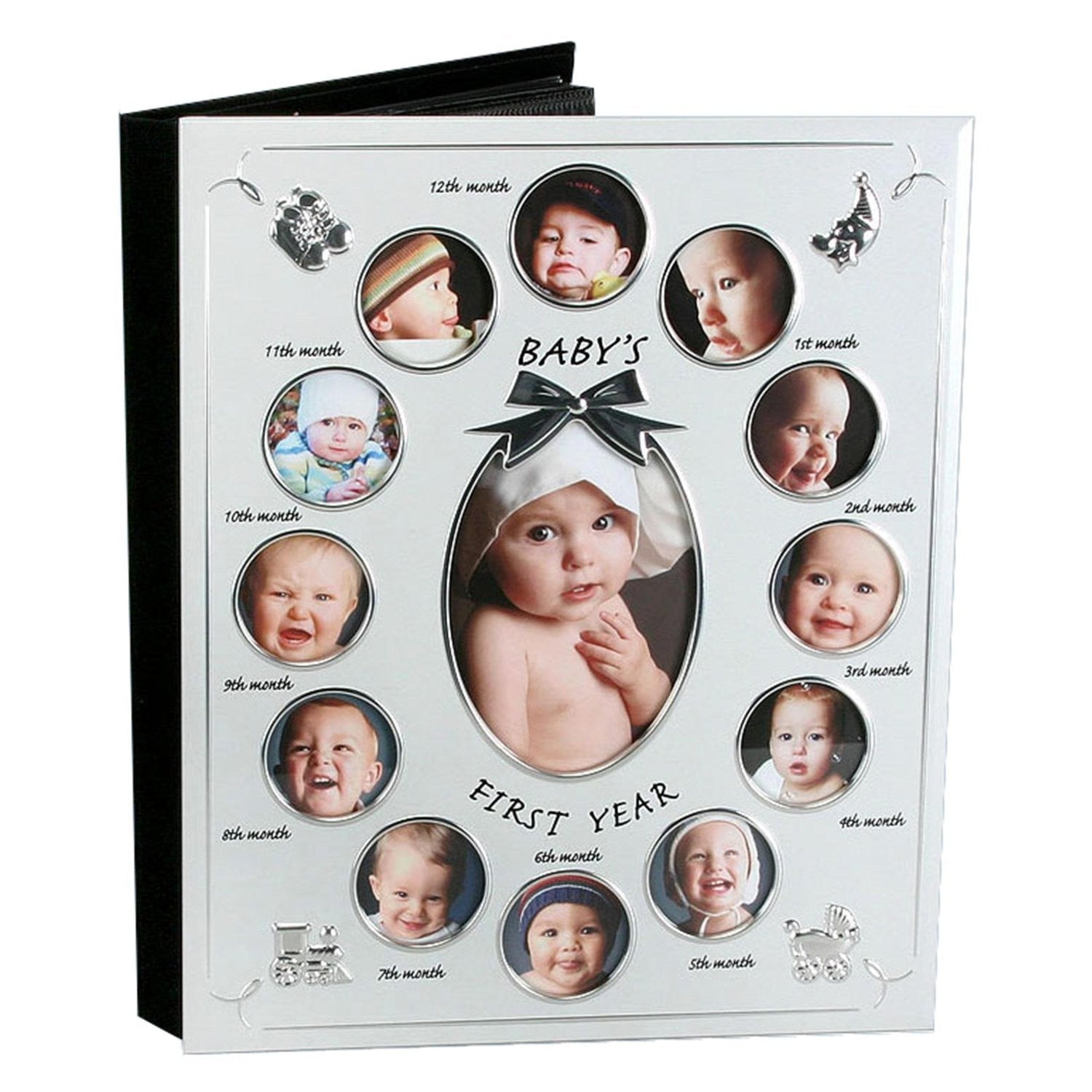 Juliana P/Album 2Tone Alumin. Sat/Shiny Babys 1st Yr 12insrt