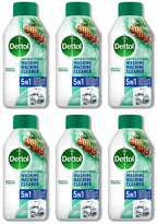 6 x Dettol Washing Machine Cleaner Spring  - 250ML