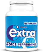 6 x Extra Peppermint Chewing Gum Bottle 46pce - 46 PCE