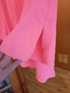 WOMEN'S CHELSEA GIRL RIVER ISLAND PINK BLOUSE TOP (14UK)
