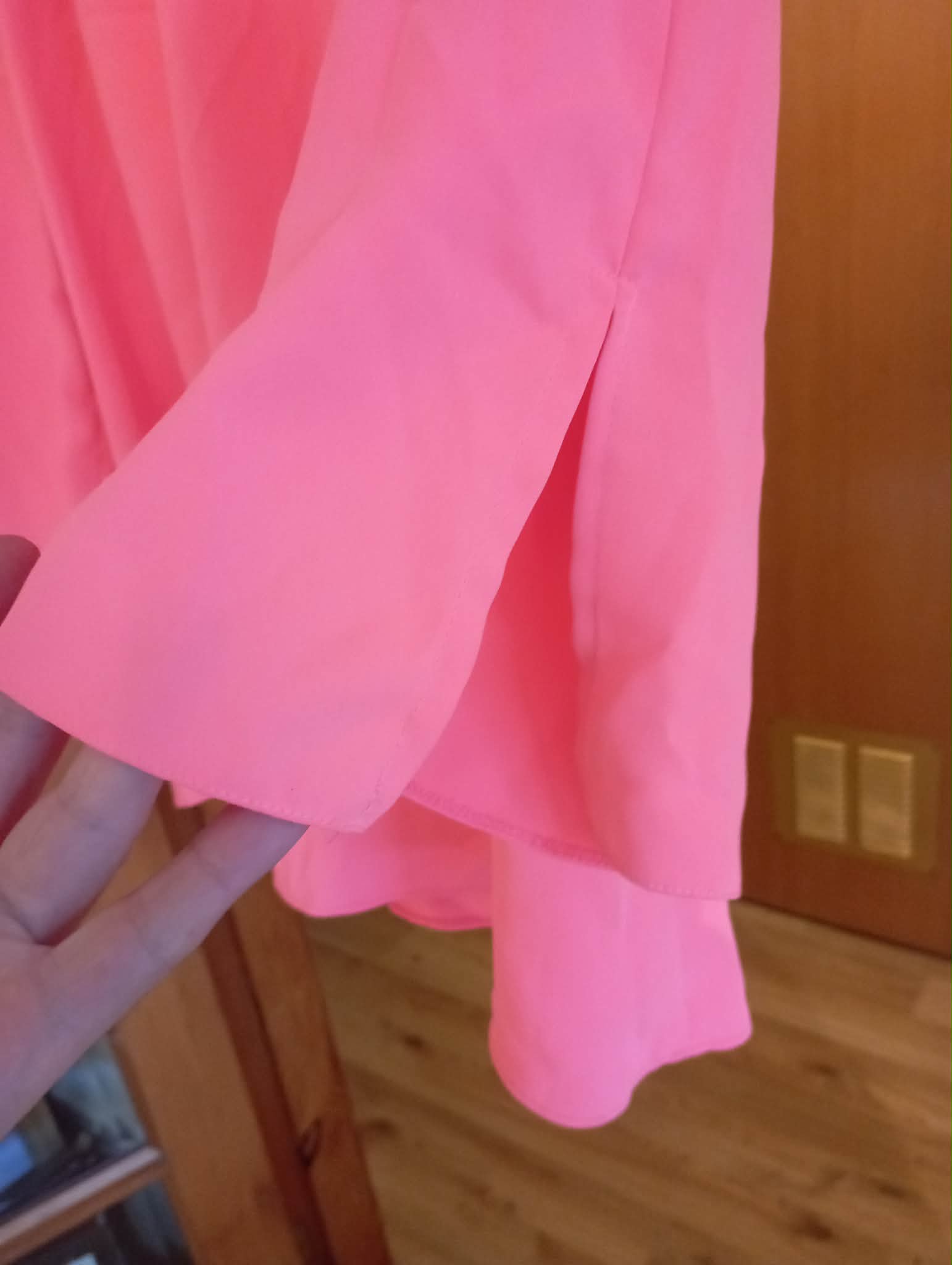 WOMEN'S CHELSEA GIRL RIVER ISLAND PINK BLOUSE TOP (14UK)