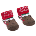 Babytown Festive Christmas Baby Cotton Rich Socks in Tote Bag