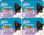 4 x Felix Cat Original Pouch Mixed Selection  - 12X85GM