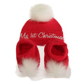Nursery Time Baby My 1st Christmas Beanie Hat And Booties Set
