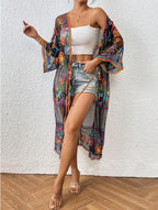 Women's Lace Hollow-out Crochet Cardigan Beach Resort Tunic