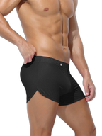 2 Pack Men's Breathable Mesh Boxer Briefs