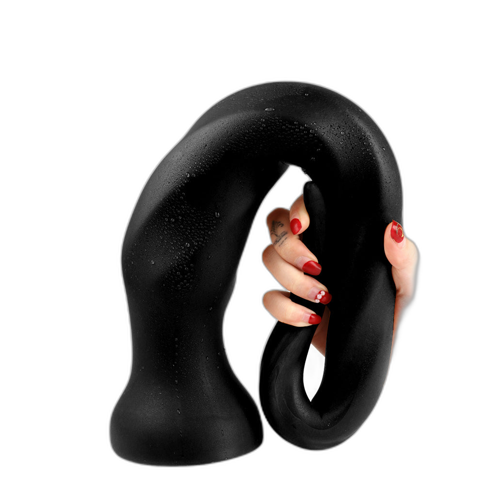 Worm - Long Butt Plug - Spiral Butt Plug - Deep Anal Toy
