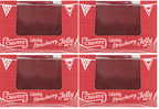 4 x Chivers Catering Strawberry Flavour Jelly 12 X 135G (1.62Kg)