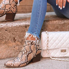 Explosive high-heeled thick-heeled Martin boots women