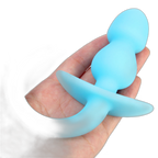 Mojo - Dog Tail Butt Plug - Glow In The Dark Butt Plug - Silicone Butt Plug