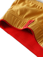 4 Pack Men's Solid Color Cotton Low-Rise Seamless Comfort Briefs