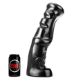 ruff GEAR Dark Knight Dildo 15.4 Inch Black