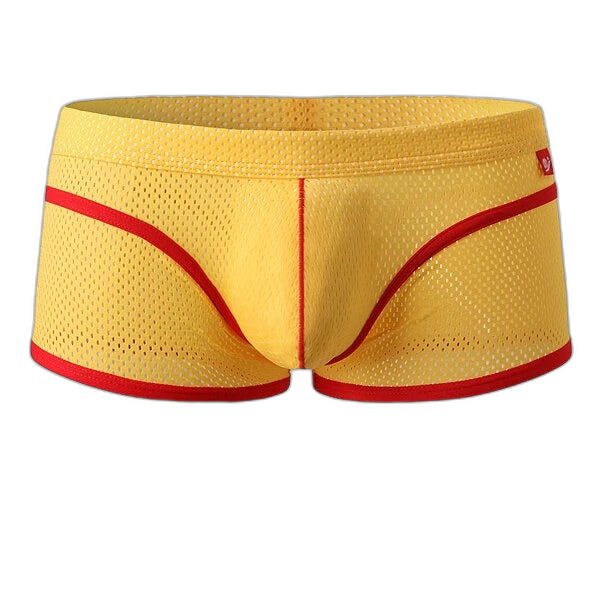2 Pack Breathable Mesh Lightweight Summer Men's Boxer Briefs