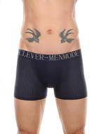 Sponge Cushion Mesh Buttock Boxer Briefs