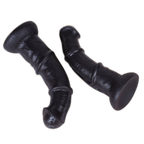 Harper - Black Horse Dildo - Curved Dildo - 3 Sizes