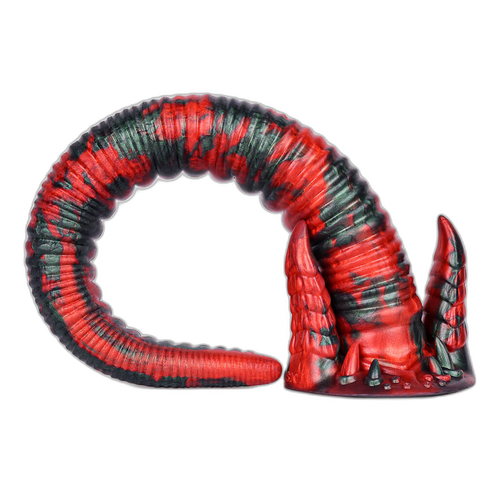 DavyDongs - 17.5 Inch Tentacle Dildo - Long Anal Dildo