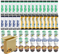 60x UHT Milk & Oat Drink Set – Sticks & Pots | Dairy & Plant-Based | No Fridge Needed