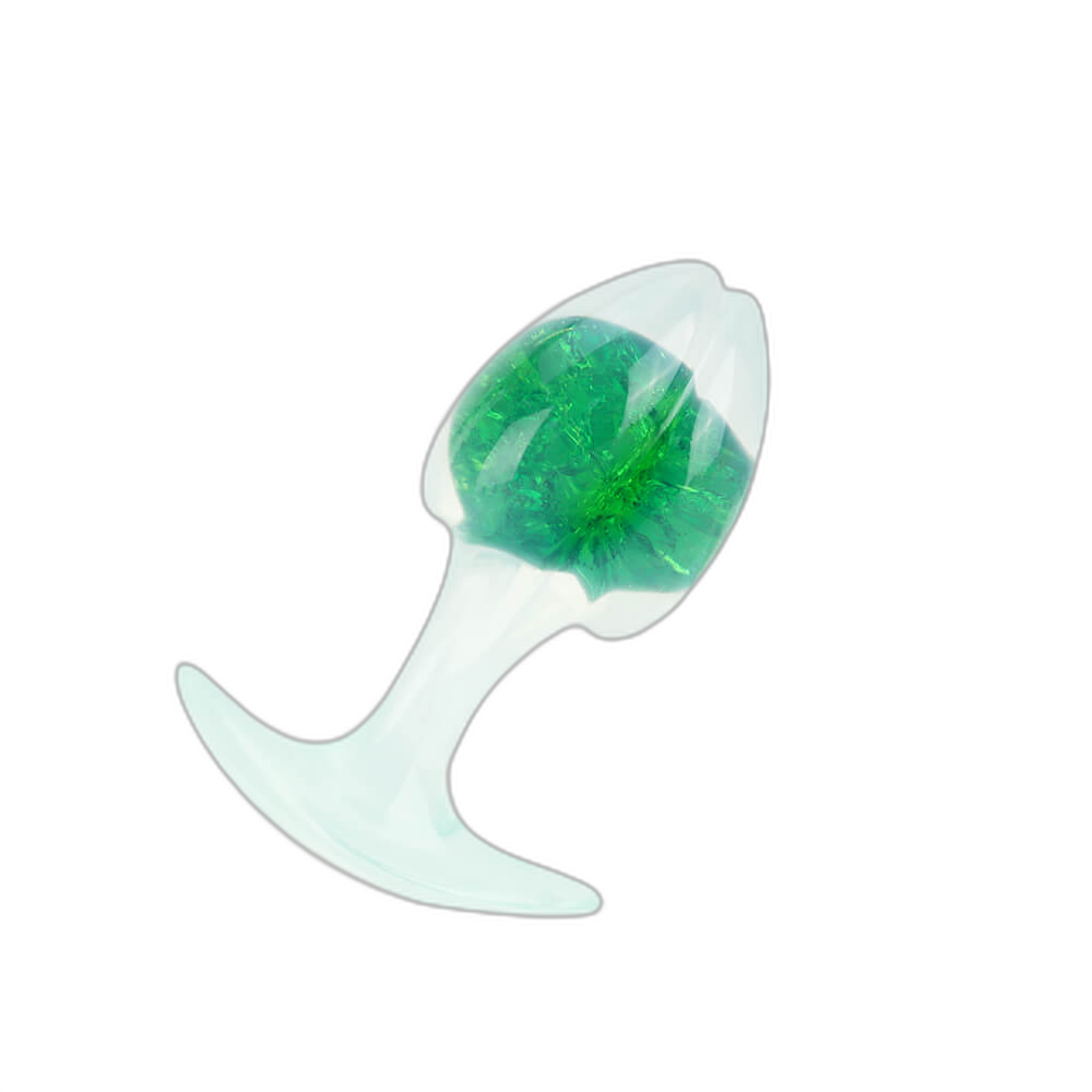 Crystal Silicone Wearable Butt Plug