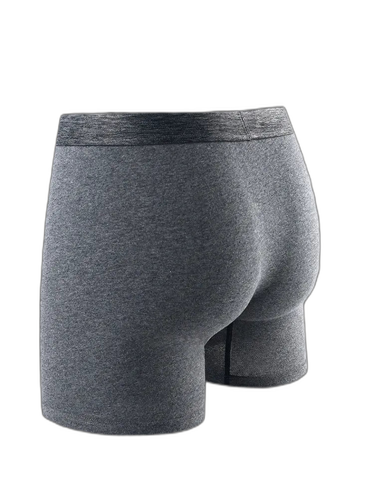 4 Pack Anti-Chafing High Elasticity Sports Boxer Briefs