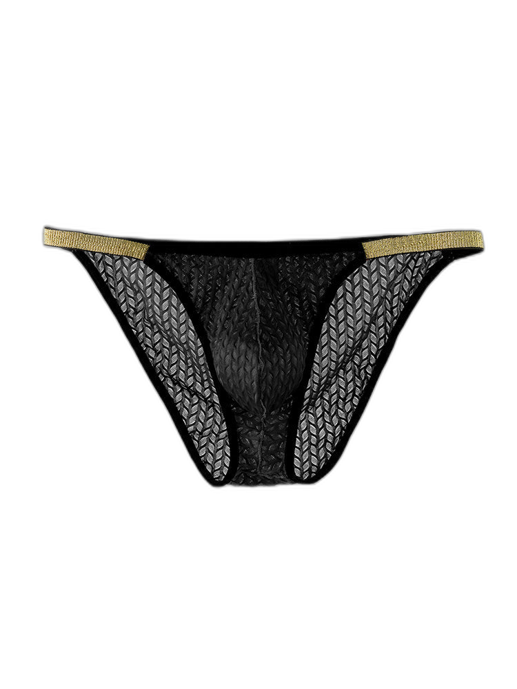3 Pack Men's Sexy Low-Rise Hip-Lifting Briefs