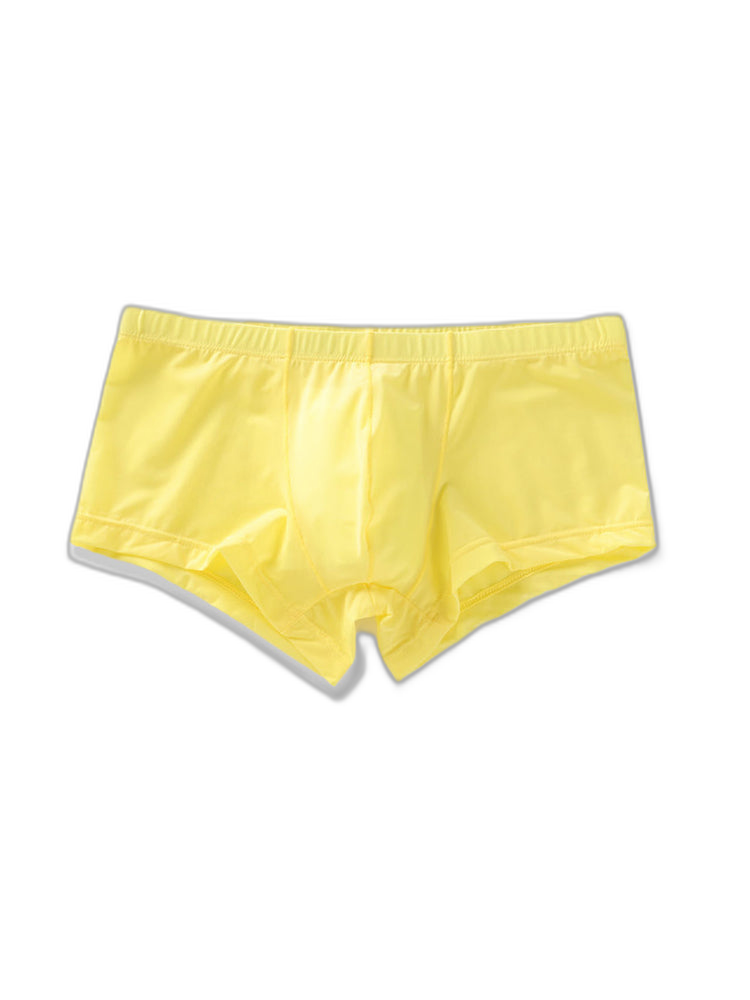 Thin Breathable Ice Silk U Convex Boxers for Men