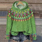 Best-selling Autumn Women's Sweater With Print
