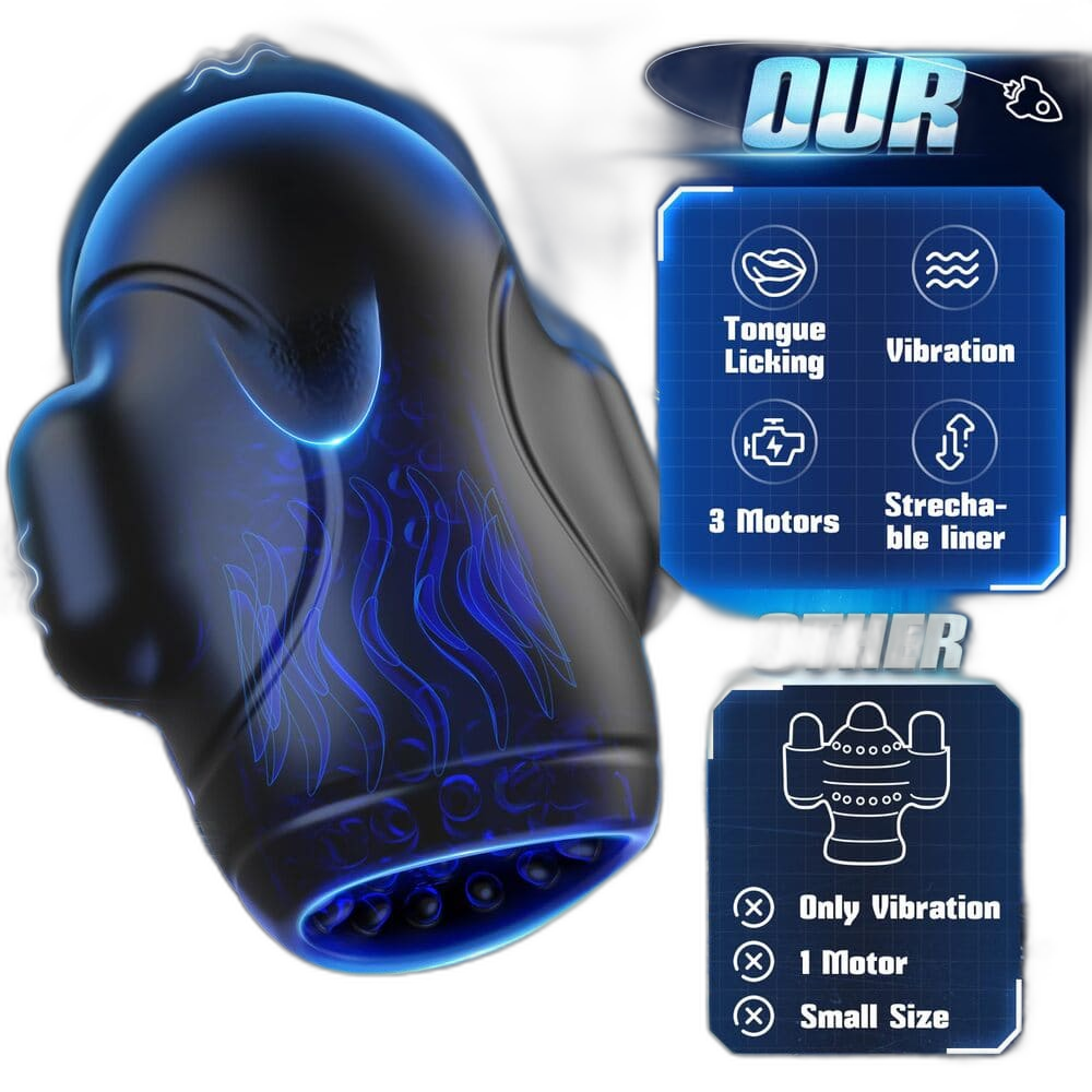 DeepSync - Male Masturbator - Glans Vibrator
