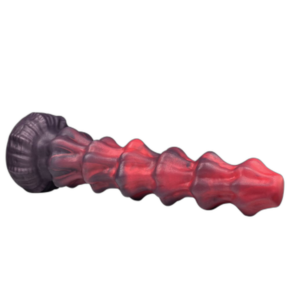 Migo - 10 Inch Knot Dildo - Fantasy Dildo - Alien Dildo with 6 Knots