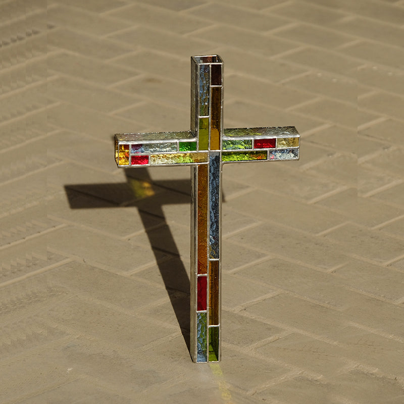 DIY Jewelry Rainbow Cross Connectors Charm Jewellery Connector