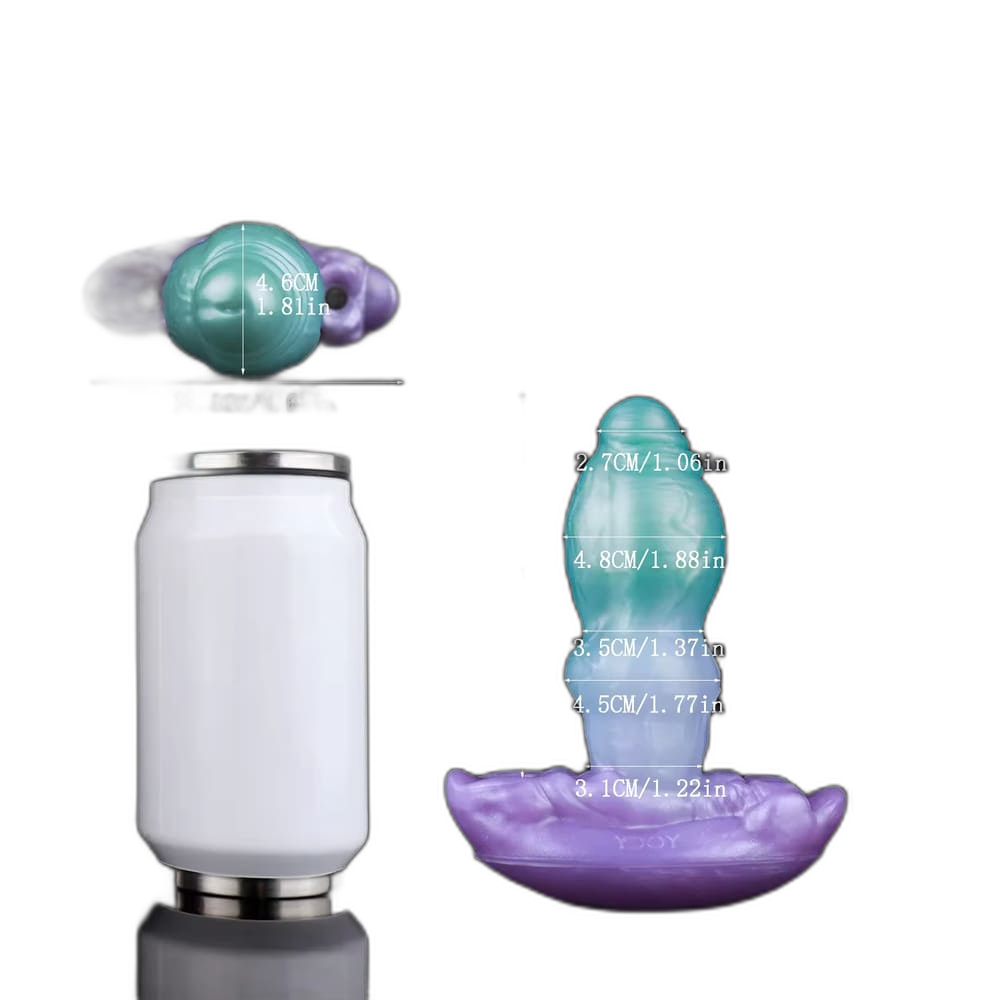 Steele - Fantasy Dildo Butt Plug - Anal Sex Toy