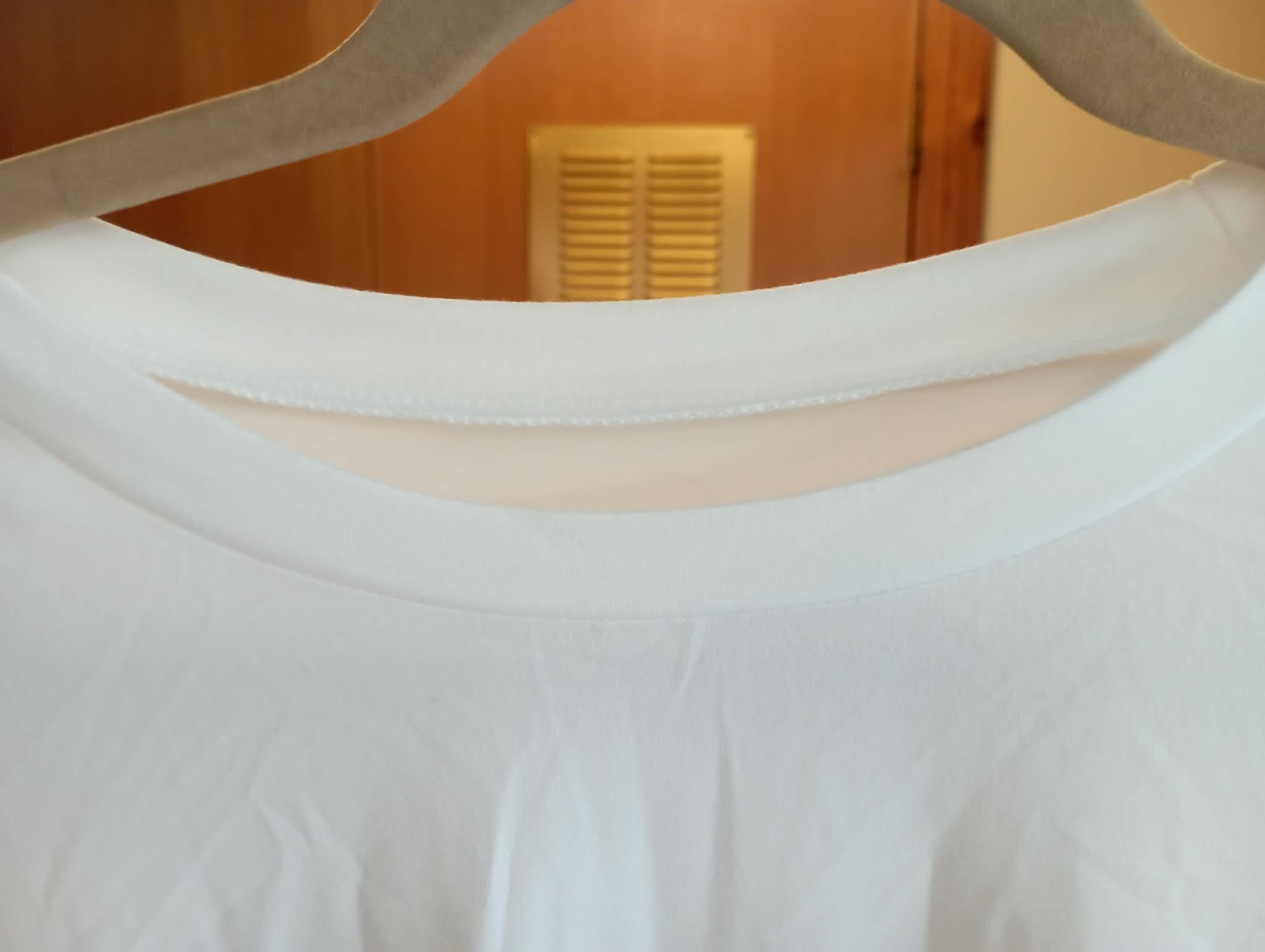 WOMEN'S SHEIN CURVE WHITE T-SHIRT (XL & XXL)
