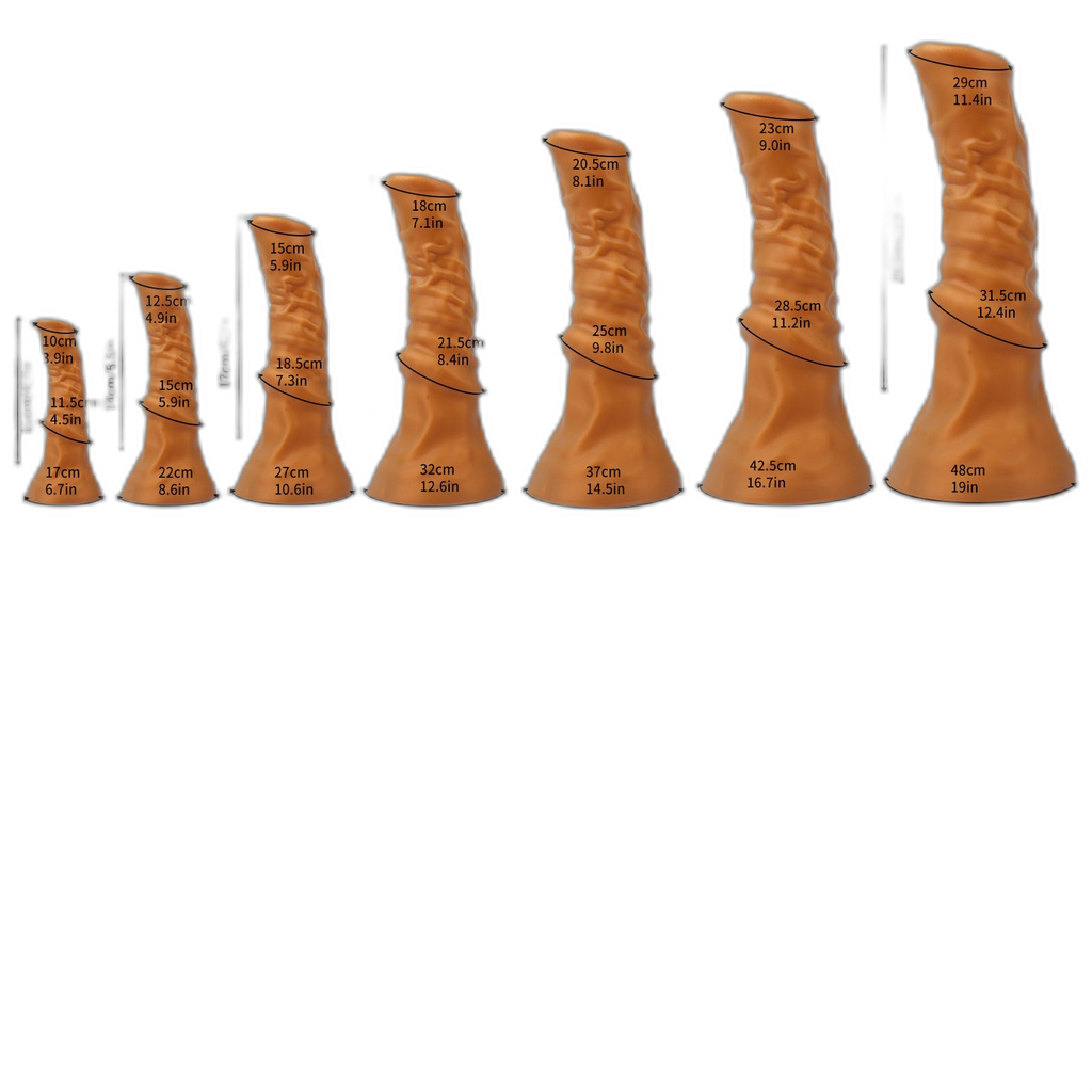 Thorin - Horse Dildo - Ultra Realistic Dildo - Silicone Dildo - 7 Sizes