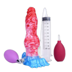 Ivan - 8 Inch Inflatable Squirting Knot Dildo