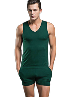 Solid Color Modal Home Boxers for Men