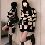 Women's Plus-Size Winter Knitted Sweater