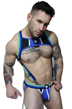 Breedwell Retro Remix Harness Blue