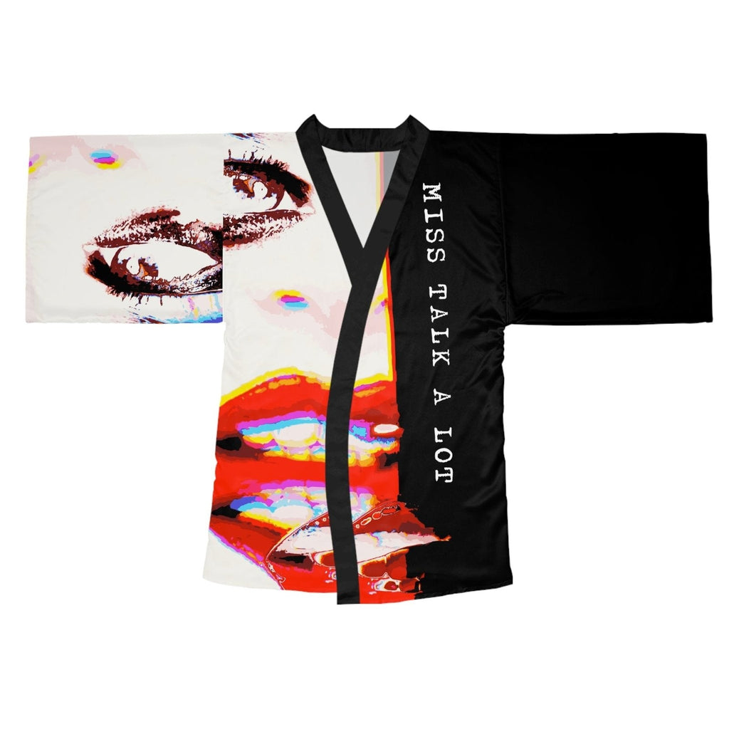 Miss Talk A Lot - Womens Kimono Robe