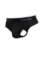 4 Pack Men's Low-Rise Stretchy U-Pouch Thongs