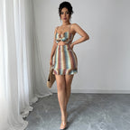 Women's Versatile And Elegant Slip Dress With Straps