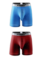 2 Pack Men’s Mesh Separate Pouch Boxers Briefs