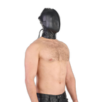 Prowler RED Leather Double Hood With Front Zipper Black