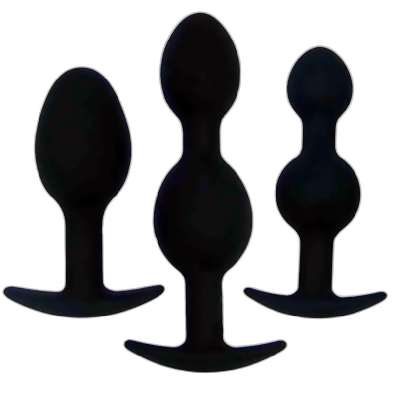 Silicone Butt Plug Multi-Bead