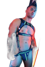 Breedwell Cockpit Tank Harness Neon Green