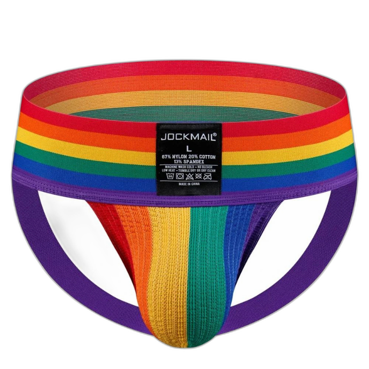 Jockmail Pride Warrior Rainbow Harness Set