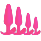 Anchor - Silicone Anal Training Set - Public Butt Plug