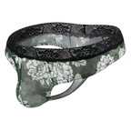 Floral Fantasy Lace Men's Thong
