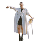 Mid-length Windbreaker Women's New All-match Temperament Thin Coat