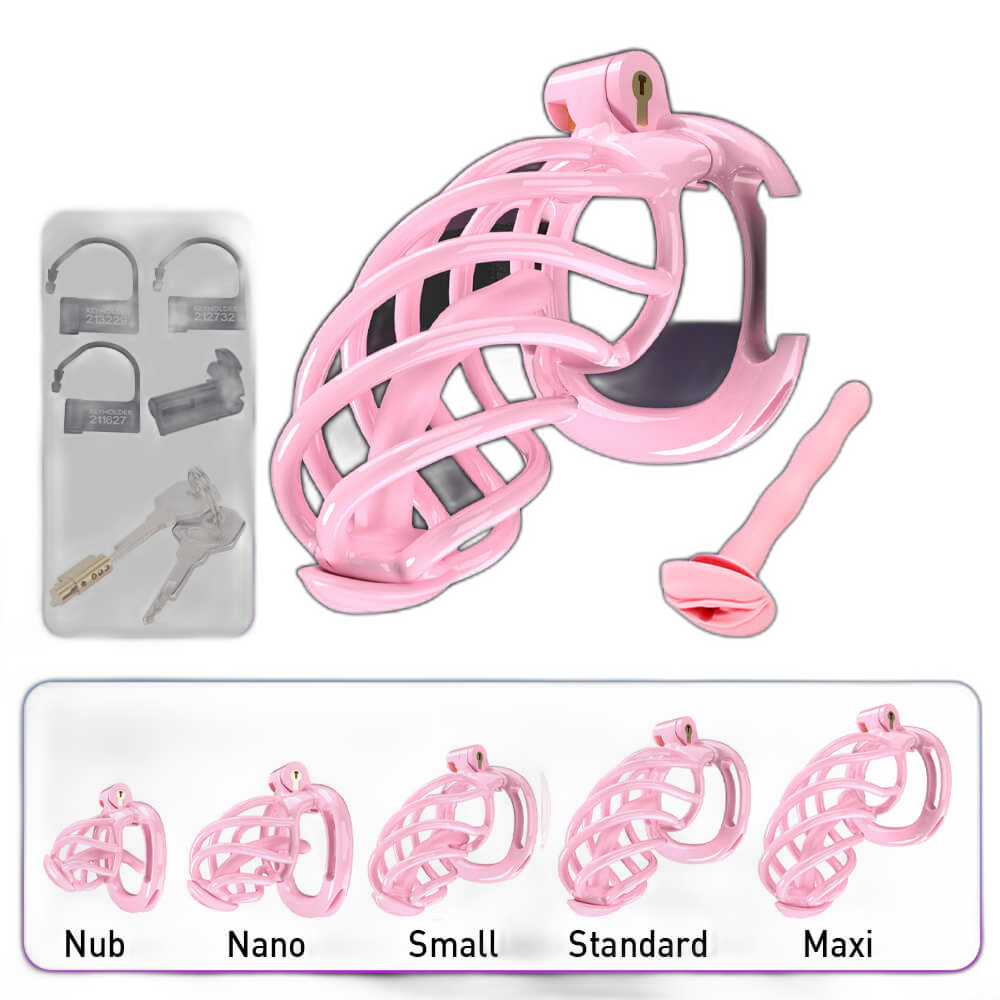 Omazor - Chastity Cage with Belt